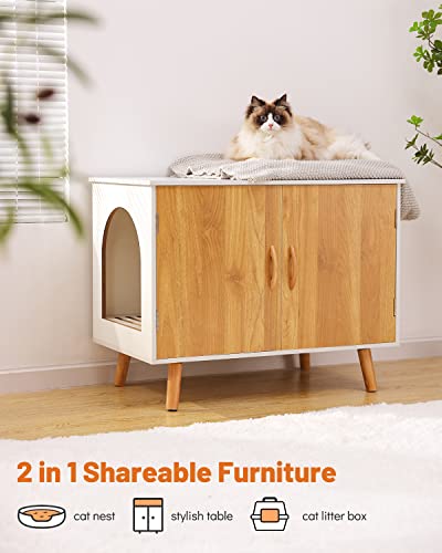 Clementine wooden 2024 litter box cabinet